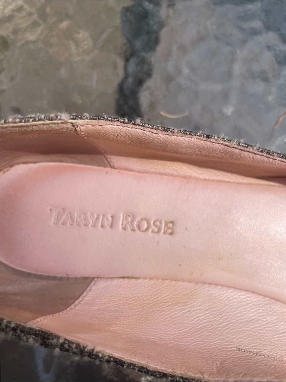 Talbots Red Open-Toe Leather Pumps - Picture 6 of 6